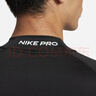 耐克男子企領(lǐng)長(cháng)袖訓練上衣春季緊身速干NIKE PRO DRI-FIT FB7909 010黑/白 XL 曬單實(shí)拍圖