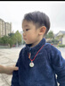 百年和田玉寶寶長(cháng)命鎖吊墜兒童嬰兒平安鎖玉佩小孩滿(mǎn)月禮物 平安健康平安扣紅繩款/祥瑞紅禮 曬單實(shí)拍圖