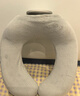 七海秋u型熱水袋注水頸椎專(zhuān)用頸椎熱敷專(zhuān)用熱水袋肩頸脖子熱敷暖水袋 灰 曬單實(shí)拍圖