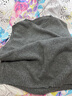 金菊【綿羊毛100%】?jì)羯獍姹承寞B穿百搭圓領(lǐng)無(wú)袖針織羊毛衫女式馬甲 灰色 XL 曬單實(shí)拍圖