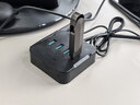 山澤USB分線(xiàn)器 3.0高速4口HUB擴展塢集線(xiàn)器 筆記本電腦一拖四轉換器延長(cháng)線(xiàn)帶電源接口1.5米黑色HUB02 曬單實(shí)拍圖