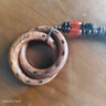 道家法器乾坤圈雷擊棗木桃木陰陽(yáng)環(huán)鐲木雕手環(huán)男女吊墜把件 天經(jīng)乾坤圈內徑3.5 曬單實(shí)拍圖
