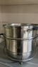 美廚（MAXCOOK）316L不銹鋼蒸鍋三層26cm家用復底蒸煮湯鍋燃氣灶電磁爐通用MCZ978 曬單實(shí)拍圖