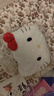 可愛(ài)HelloKitty沙發(fā)床頭毛絨抱枕女生宿舍靠背枕頭生日禮物 紅蝴蝶結大頭kt 40厘米 曬單實(shí)拍圖