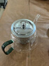 茗光茶壺玻璃泡茶壺茶水分離燒水壺家用茶壺辦公玻璃茶具功夫茶壺 曬單實(shí)拍圖