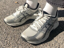 亞瑟士ASICS女鞋舒適透氣跑步鞋緩震回彈跑鞋運動(dòng)鞋 GEL-CONTEND 4 白色/銀色 38 曬單實(shí)拍圖