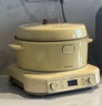 北鼎（Buydeem）分體式電飯煲 家用4-8人電飯鍋 多功能大容量煮飯鍋煮粥鍋 IH加熱智能預約定時(shí)不粘內膽 【小鵝黃|兩件套】電飯煲+28cm火鍋 4.6L 曬單實(shí)拍圖