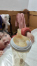 A 2翻蓋ppsu奶瓶6個(gè)月以上一歲以上學(xué)飲重力球吸管學(xué)飲杯寬口徑300ml 300ml珍珠灰咬吸水嘴重力球吸管（12月+） 曬單實(shí)拍圖