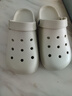 安尚芬護士洞洞鞋女款夏季外穿2025新款防滑防臭辦公室手術(shù)室包頭拖鞋女 淺咖 38-39 正碼（內長(cháng)245mm） 曬單實(shí)拍圖