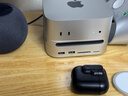 海備思（Hagibis）適用Mac mini M4/M4 Pro支架防塵底座Mac迷你電腦主機配件桌面支撐架散熱托 曬單實(shí)拍圖