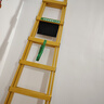奧譽(yù)可行走人字梯子多功能家用折疊伸縮梯碳鋼加厚工程便攜升降木工梯 加厚碳鋼行走梯八步2.65米 曬單實(shí)拍圖