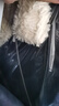 森馬（Semir）商場(chǎng)同款|外套PU仿皮仿羊羔毛oversize分割2025夾克101725108005 曬單實(shí)拍圖