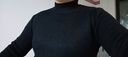 秋冬加絨毛衣女加厚一體絨內搭大碼半高領(lǐng)套頭打底針織衫保暖上衣 黑色【中領(lǐng)款】  【加厚一體絨】 3XL 140-158斤 曬單實(shí)拍圖