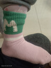 六指鼠秋季加長(cháng)筒男童女童兒童長(cháng)襪子秋冬厚棉女寶寶高筒中筒襪小孩3歲 曬單實(shí)拍圖