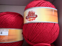 恒源祥全羊毛手編線(xiàn)中粗毛線(xiàn)團 圍巾帽子毛衣褲子線(xiàn) 絲光羊毛線(xiàn)2888 50g 523鐵銹紅 50克 按重量發(fā)貨，不是個(gè)數 曬單實(shí)拍圖
