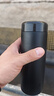 米家 保溫杯 316不銹鋼水杯 男女士杯子 大容量茶杯便攜 350ml黑色 曬單實(shí)拍圖