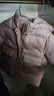 JELLYBABY杰里貝比羽絨服冬季女童鴨絨保暖外套兒童紅色中長(cháng)款冬裝寶寶衣服 粉色 100 曬單實(shí)拍圖