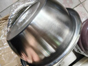 德國家居進(jìn)口食品級316特厚不銹鋼盆和面洗菜商用烘焙沙拉面盆湯碗打蛋盆 特厚【22cm實(shí)盆】食品級抗菌 曬單實(shí)拍圖