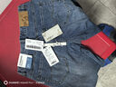 HLA海瀾之家牛仔褲男26夏季山不在高系列直筒褲子男 曬單實(shí)拍圖