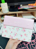 佐瀾哲筆記本本子文具A5皮面加厚三折碎花記事本高顏值帶吊墜大學(xué)生日記本手賬本考研學(xué)習作業(yè)本 粉色 曬單實(shí)拍圖