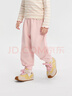 巴拉巴拉balaOne寶寶長(cháng)褲女童寬松束腳褲2025秋褲子甜美蕾絲208325108010 曬單實(shí)拍圖