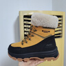 Jeep吉普情侶羊毛雪地靴男女冬季新款防水防滑高幫鞋皮毛一體加絨棉鞋 金黃 【羊毛】【情侶款皮鞋碼】 41 曬單實(shí)拍圖