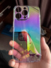 巴蒂尼 夏日彩虹鐳射漸變適用蘋(píng)果16promax手機殼新款透明iPhone15自帶鏡頭膜14簡(jiǎn)約13硅膠12全包防摔 【透白】自帶鏡頭膜*高透裸機手感 iPhone 15 Pro Max 曬單實(shí)拍圖
