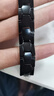 QMXD人體無(wú)線(xiàn)防靜電手環(huán)冬天靜電消除釋放腕帶情侶手鏈男女汽車(chē)抗靜電 雙排黑色-帶調節器 曬單實(shí)拍圖
