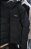 阿迪達斯（adidas）火鍋羽絨服男防風(fēng)保暖男裝舒適休閑運動(dòng)服連帽外套 黑色 L 曬單實(shí)拍圖