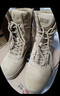 強人男靴沙漠靴際華3515原廠(chǎng)作戰靴防穿刺運動(dòng)靴 側拉鏈訓練靴 沙 43 曬單實(shí)拍圖