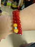 周百福 紅顏小南紅手串女款瑪瑙玉石手鏈生日禮物送女友 曬單實(shí)拍圖