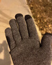 GRGN羊毛手套男女冬季戶(hù)外時(shí)尚觸屏防寒保暖加厚騎行開(kāi)車(chē)針織毛線(xiàn)手套 曬單實(shí)拍圖