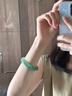 ASAL【一冉泠音】緬甸冰種翡翠手鐲女士款生日禮物送媽媽真玉鐲子處理 “一冉泠音”翡翠手鐲 58mm-59mm（贈精美禮品+高檔禮盒） 曬單實(shí)拍圖