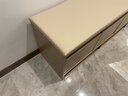 尋巧（SPERMEK）鞋柜換鞋凳入戶(hù)門(mén)口感家用坐凳一體輕奢進(jìn)門(mén)玄關(guān)鞋架穿鞋凳子可坐 【奶咖色100CM】可放45碼 曬單實(shí)拍圖