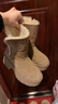 UGG YUQI (宋雨琦)同款秋季新款女士時(shí)尚厚底可折疊雪地靴1171533 CHE | 栗色 38 曬單實(shí)拍圖