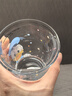 迪士尼(Disney)玻璃杯反口杯星星米奇高顏值正版杯子女生水杯 唐老鴨反口杯 350ml 曬單實(shí)拍圖