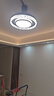 長(cháng)城風(fēng)扇燈臥室餐廳飯廳吸頂吊扇燈隱形電扇燈搖頭風(fēng)扇一體中山燈具 吸頂款A-42寸-三色變光+遙控器 曬單實(shí)拍圖