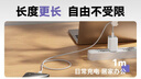 OKSJ適用于蘋(píng)果充電器充電線(xiàn)30W快充套裝【2米加長(cháng)款】iphone14Pro/promax/plus手機充電頭x數據線(xiàn)  曬單實(shí)拍圖