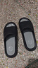回力拖鞋男士厚底防滑浴室一字拖休閑外穿耐磨涼鞋SDJ-3A77 黑灰40-41 曬單實(shí)拍圖