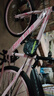 ICOLOUR自行車(chē)成人山地車(chē)公路賽車(chē)單車(chē)騎行變速內走線(xiàn)學(xué)生男女青少年 【薔薇粉】非減震-鋼架輻條輪 24寸21速（145-165cm） 曬單實(shí)拍圖