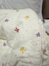 無(wú)印良品全棉雙層紗四件套純棉床單被套宿舍卡通毛球花邊被罩床笠床上用品 彩色小兔 【全棉雙層紗 毛球花邊】 1.8m 床單款 四件套-被套200x230cm 曬單實(shí)拍圖
