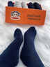 大嘴猴100%純棉襪子男士中筒秋冬運動(dòng)純棉襪防臭10A抗菌吸汗透氣6雙禮盒 曬單實(shí)拍圖