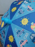 卡通兒童雨傘晴雨兩用傘小孩傘自動(dòng)傘安全兒童傘長(cháng)柄手動(dòng)開(kāi)合便攜 【藍色汽車(chē)】【8骨防水套款】 曬單實(shí)拍圖