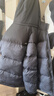 鴨鴨（YAYA）【260g充絨】短款羽絨服男士冬季新款加厚防寒面包服極寒紅色外套 黑迷彩色 L (175) 曬單實(shí)拍圖