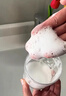 ZOZX洗面奶起泡器免手打按壓式洗手液洗發(fā)水沐浴露泡沫瓶打泡器分裝瓶 奶油白-送DIY小兔貼紙【洗面奶起泡器】 曬單實(shí)拍圖