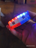 百舸 肩燈 紅藍爆閃警示燈 保安值勤巡邏便攜式肩夾LED閃光燈 騎行夜跑充電款 注意安全 CW541191 曬單實(shí)拍圖