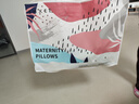 嫚熙（EMXEE）孕婦枕護腰側睡托腹枕睡覺(jué)臥枕孕期專(zhuān)用神器便攜式枕頭UH型竹林白 曬單實(shí)拍圖