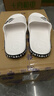 俞兆林（YUZHAOLIN） 拖鞋夏季家居休閑涼拖鞋室內外防滑沐浴一字情侶拖男  YZL555 曬單實(shí)拍圖