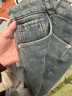杉杉（FIRS）【加絨加厚】秋冬男士休閑牛仔直筒修身牛仔褲新年穿搭 曬單實(shí)拍圖