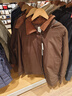 優(yōu)衣庫合作款/女裝PUFFTECH空氣棉服短茄克/夾克479764 38 深褐色 2XL 曬單實(shí)拍圖